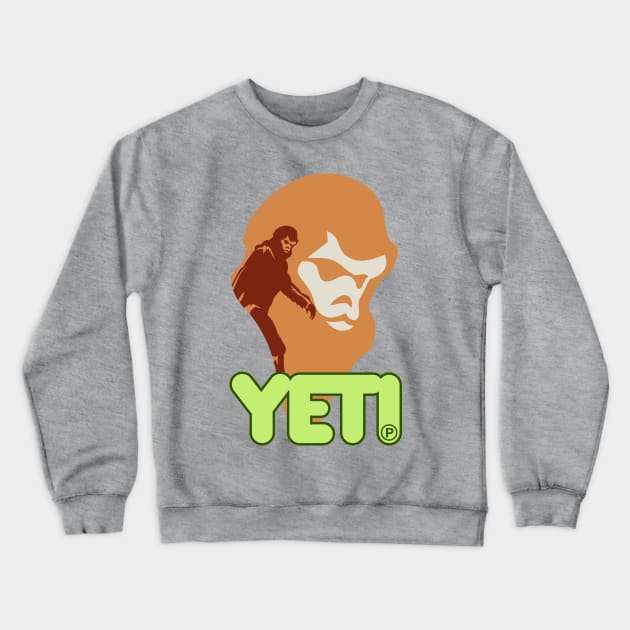 Yeti Clothes Crewneck Sweatshirt by MBK